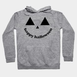 Pumpkin Face Halloween Hoodie